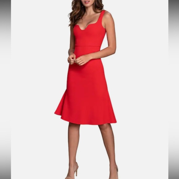 Dress the Population Sammie Shapley Stretch Crepe Cocktail - Picture 2 of 5